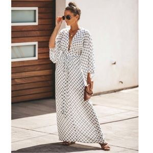 Pattaya Kimono Tie Maxi Dress